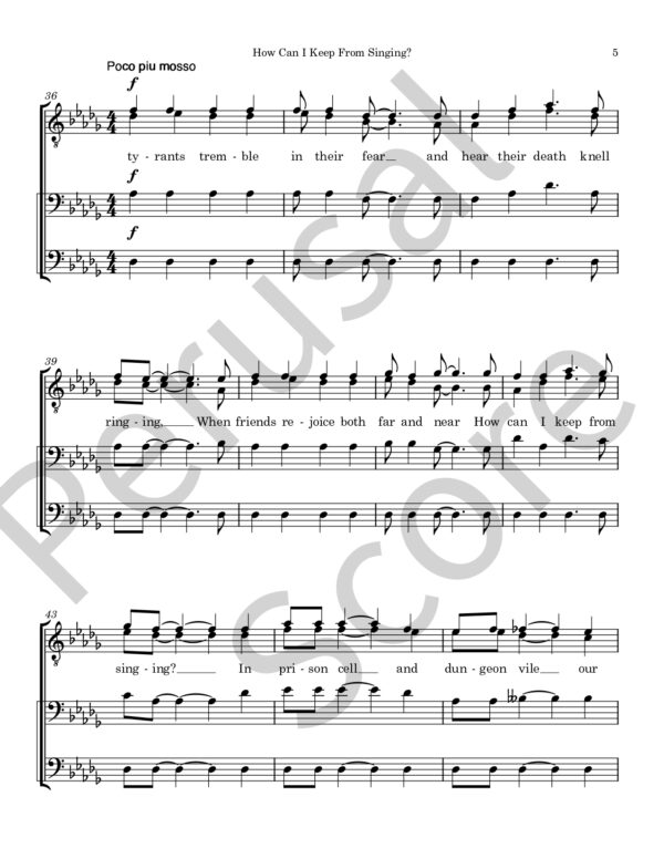 How Can I Keep From Singing? - Image 5